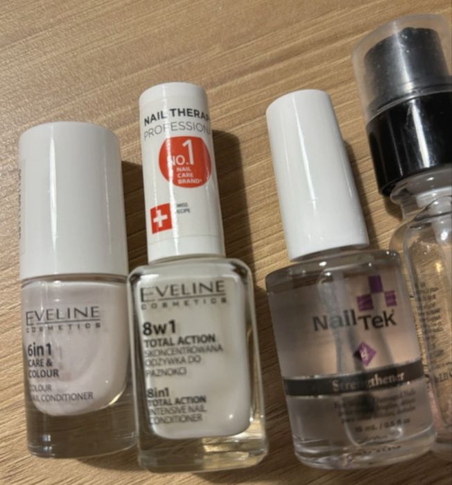6 odżywek do paznokci Sally Hansen, Nail Tek, Eveline