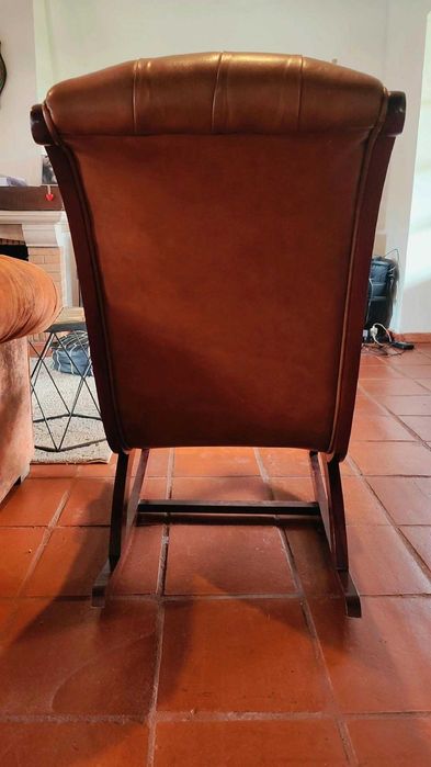 Cadeira vintage de baloiçar