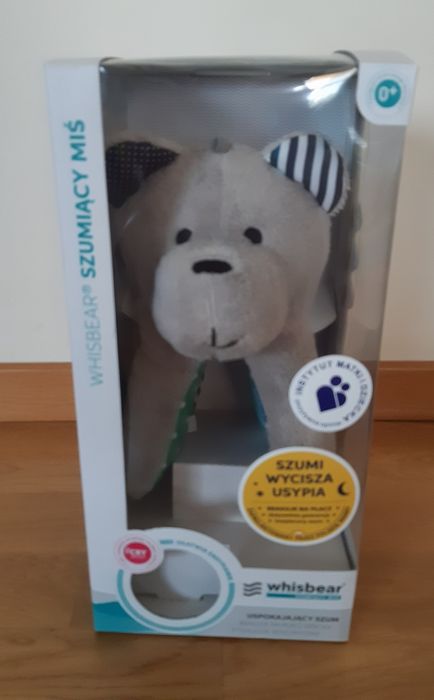 Szumiący miś przytulanka usypiacz  Whisbear