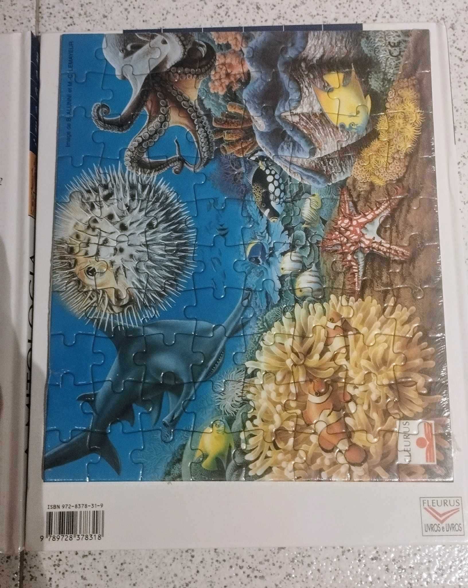2 Livros "A Mitologia" , "O Mar" (Imagem Descoberta do Mundo) - NOVOS