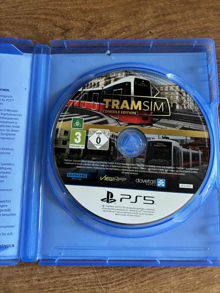 Gra TramSim ps5 tramwaje