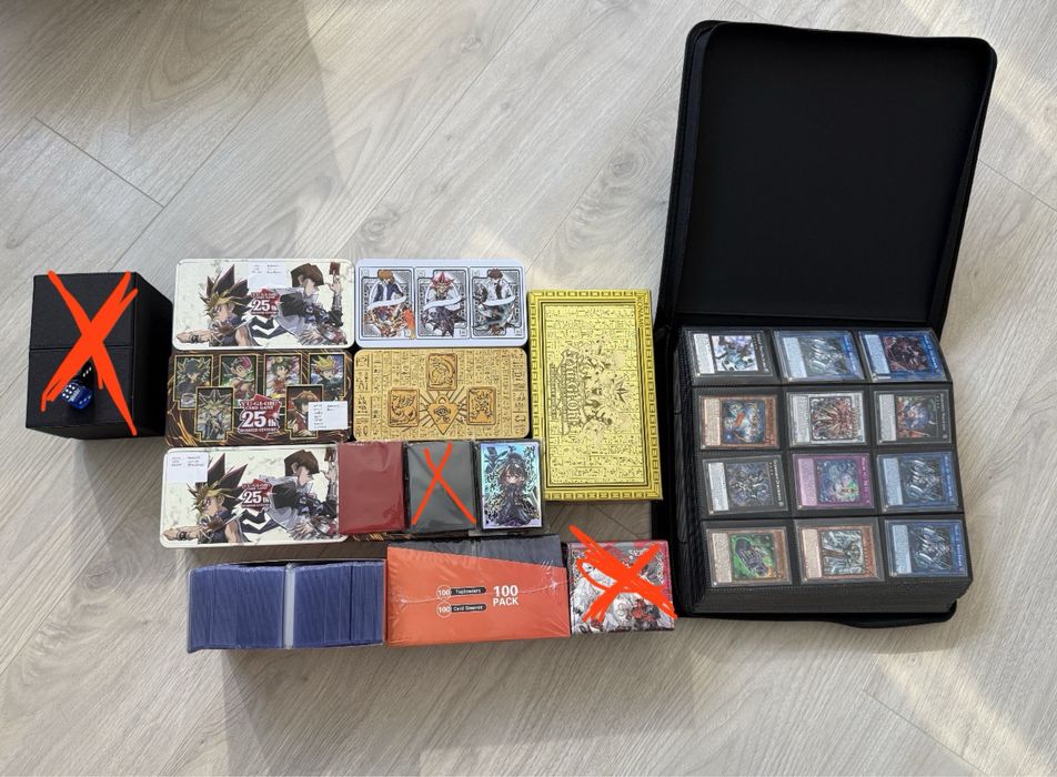 Conjunto cartas yugioh +2500 cartas