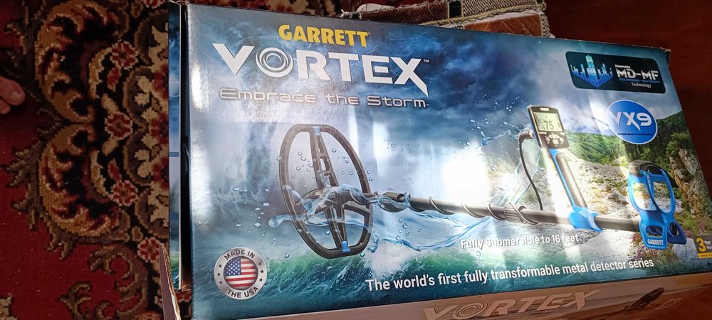 Металошукач Garrett Vortex VX9