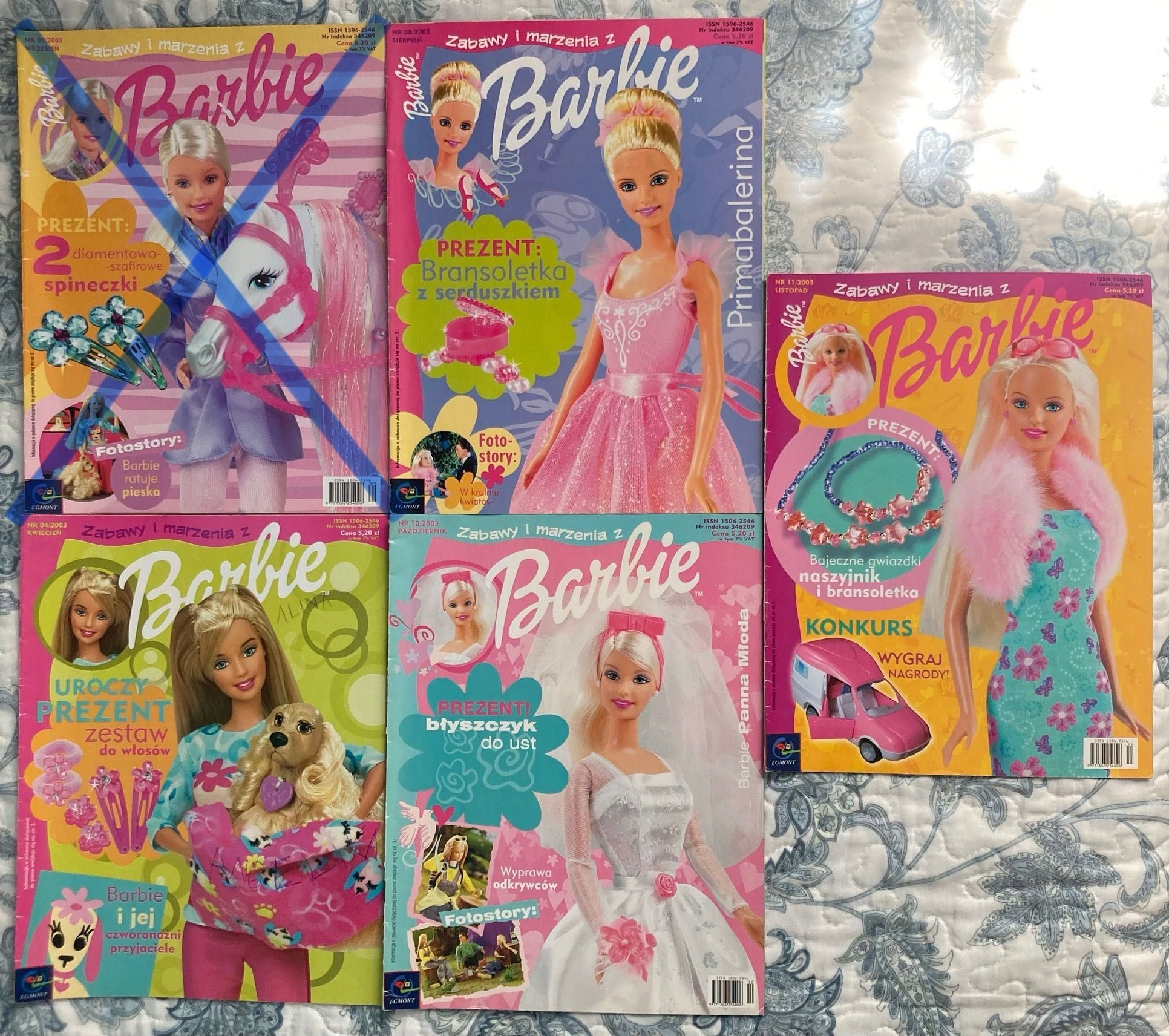 Gazetki Barbie 2003