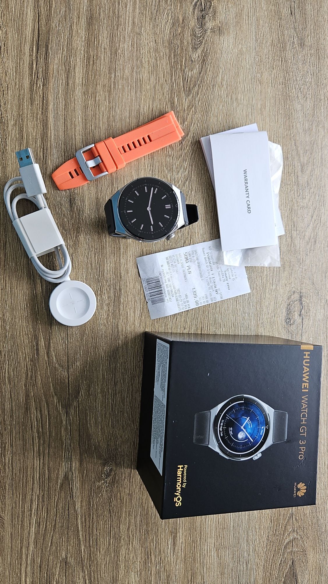 Smartwatch Huawei Watch GT 3 Pro Sport 46 mm Gwarancja !!!