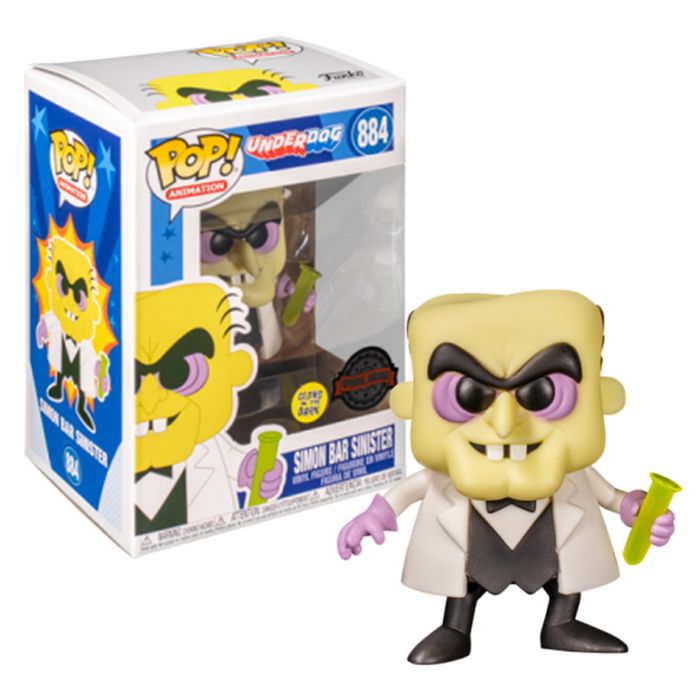 Funko Pop! Underdog Simon Bar Sinister 884 Se Glow