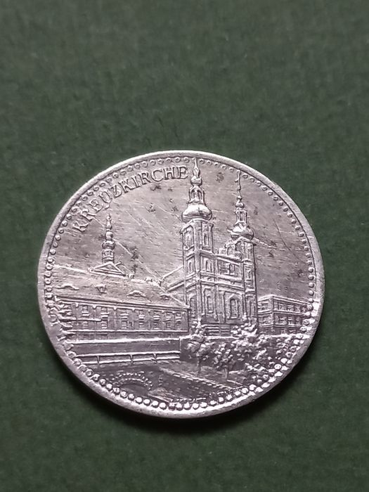 Nysa (Neisse) - Kreuzkirche- 50 fenigów z 1921 r.