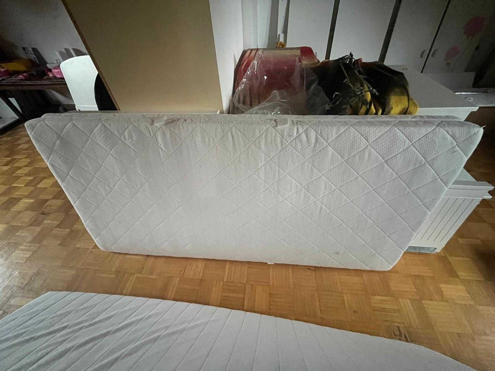 Łóżko Meblik 180x90 - Róża Róż + materac. Odbiór Warszawa