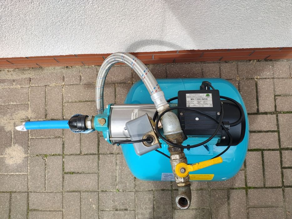 Zestaw hydroforowy, hydrofor Omnigena MH 1300 INOX + zbiornik 80l