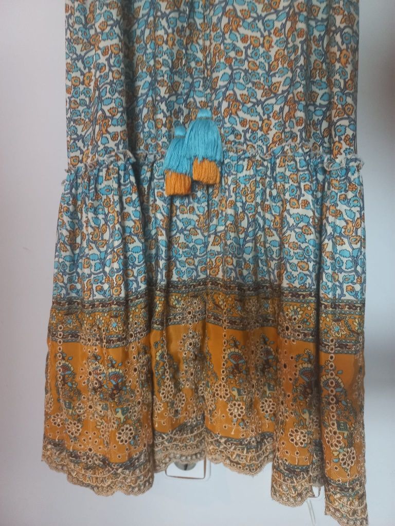Vestido comprido de autoria