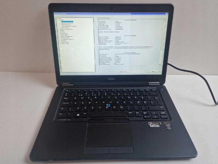 DELL Latitude E7450