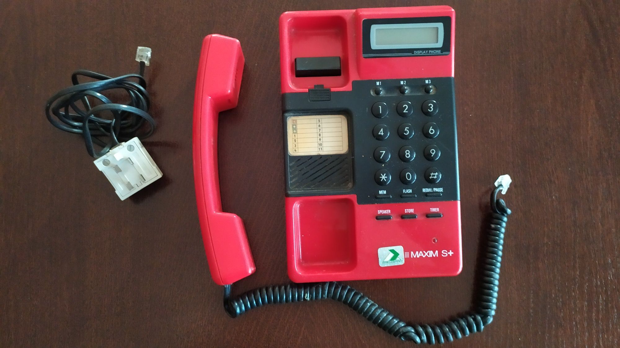 Telefon stacjonarny MAXIM S+