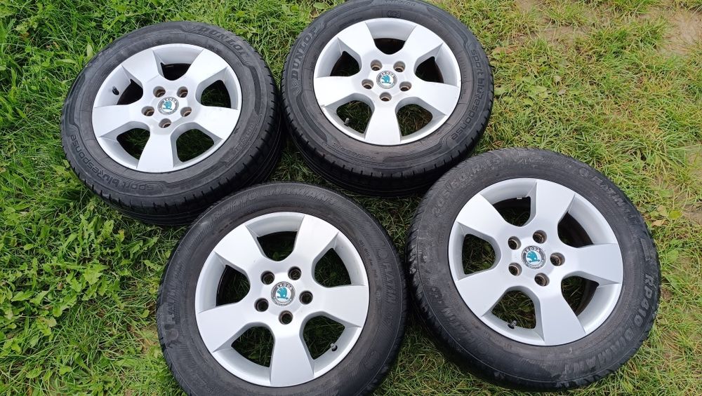 Felgi aluminiowe r15 5x112 6.5Jx15H2 ET50 Skoda,VW,Audi,