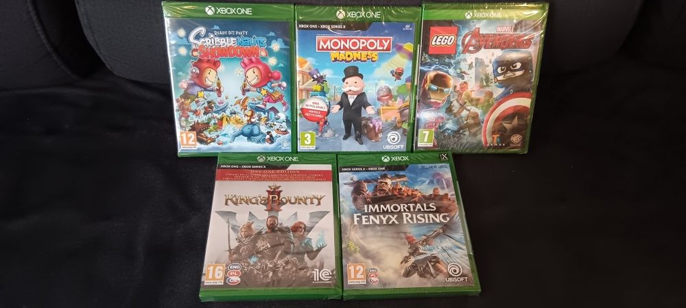 Zestaw nowych gier XBOX One