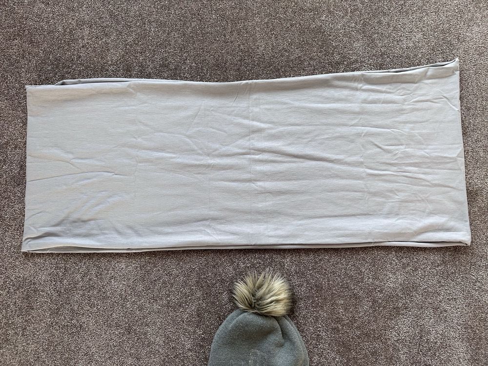 Czapka zimowa tommy hilfiger s/m komin szary cyrkonie
