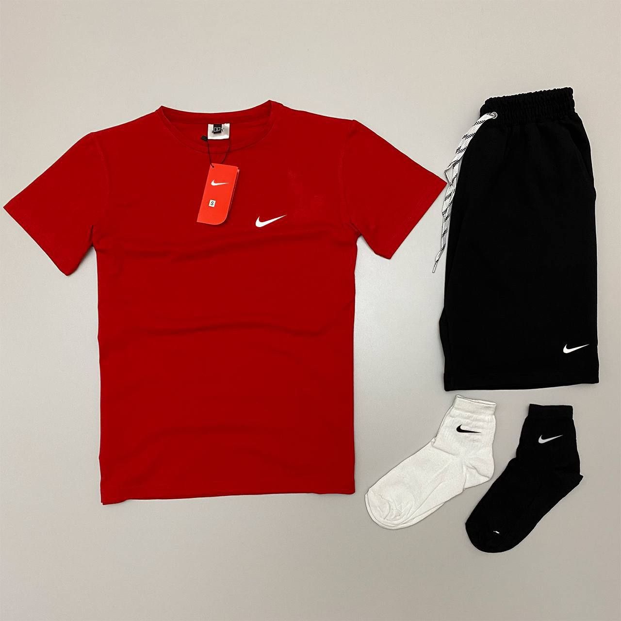 Костюм: Футболка та Шотри Nike+Подарунок! Якість Топ