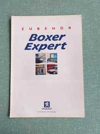 Katalogi/prospekty/broszury  akcesoriów do: PEUGEOT BOXER / EXPERT