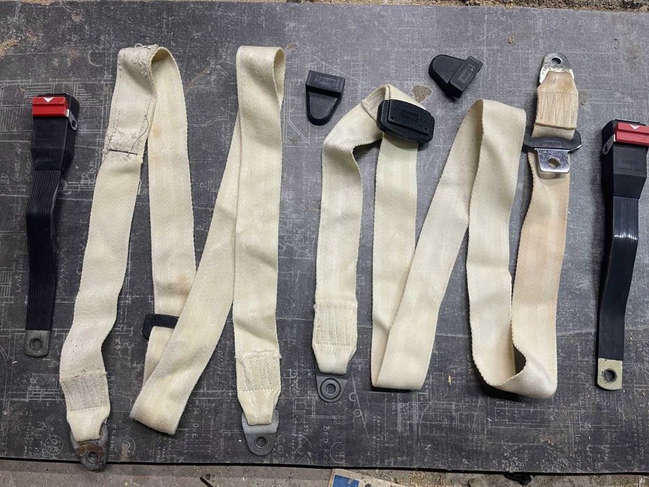 ремни безопастности ваз 2101.2103.2106.2105 белые