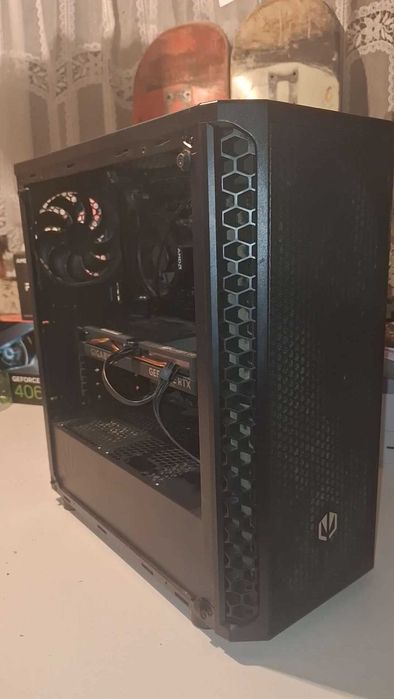 Komputer gamingowy - RTX 4060 Eagle OC 8GB / Ryzen 5 5600X / 2X16GB