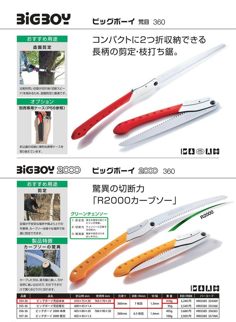 Пилка складна SilkyBigBoy 360mm Made in Japan