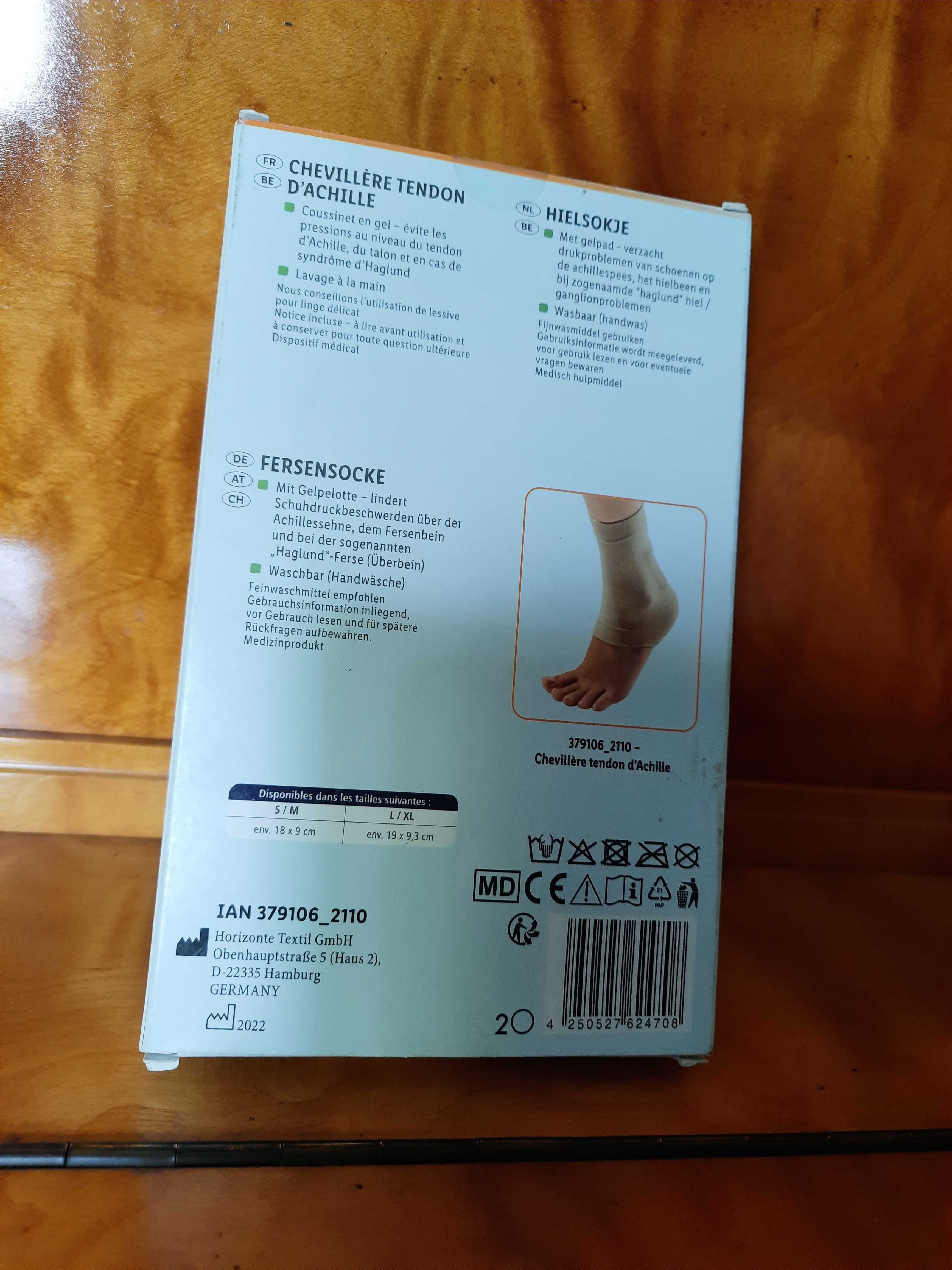 Opaska elastyczna/uciskowa na stopę r.L/XL  nowa