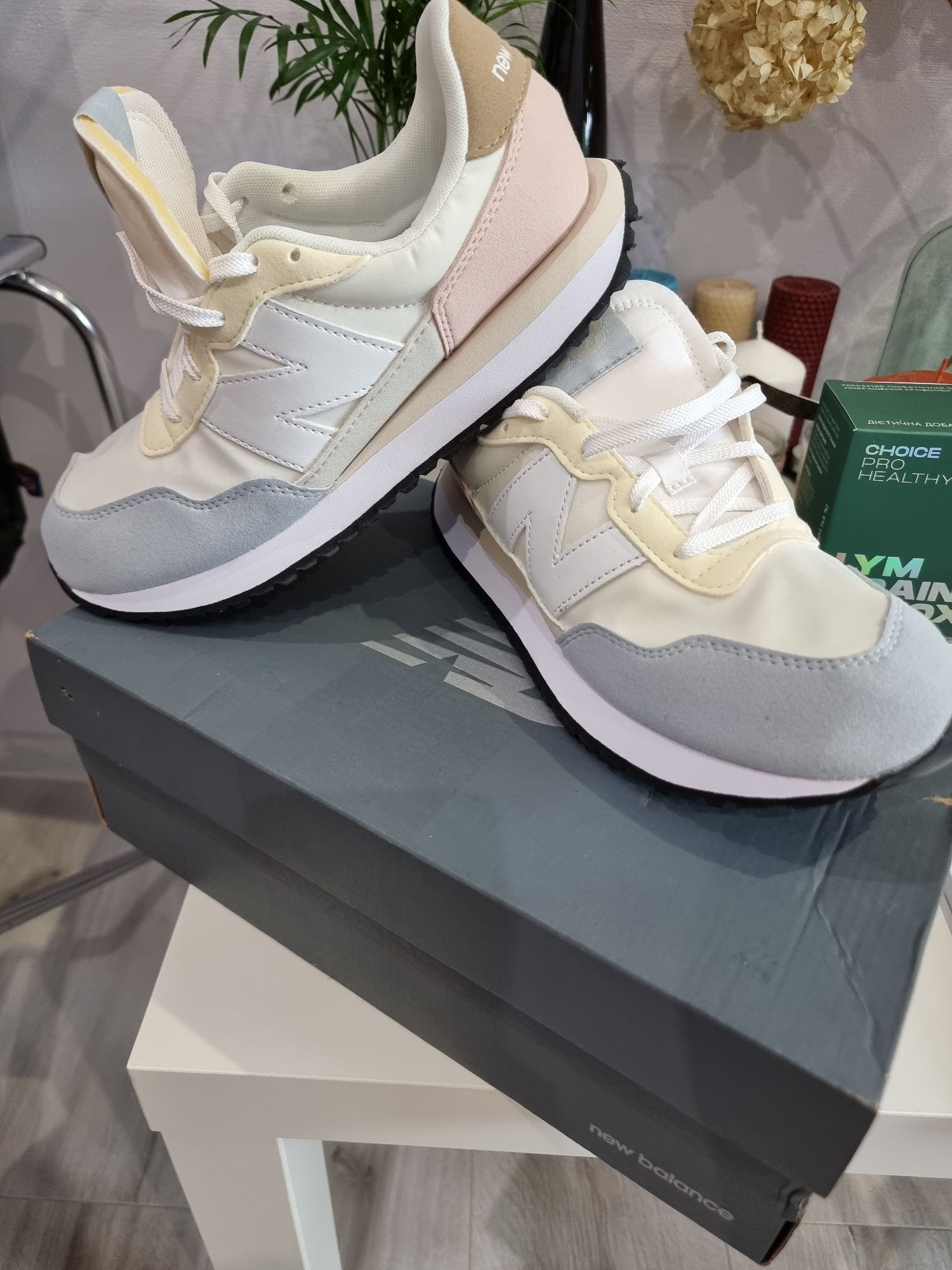 New Balance GS237VG, жіночі кросівки 39р.