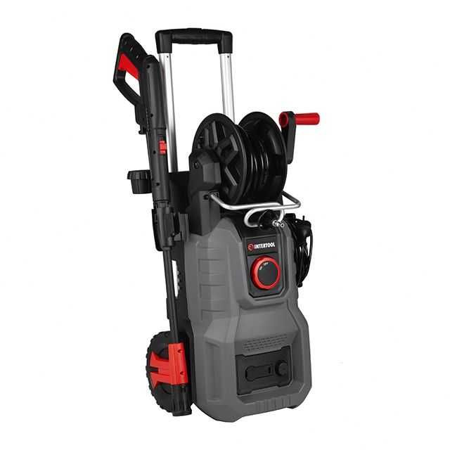 Мийка високого тиску 2000 Вт, 160 бар, шланг 5 м. INTERTOOL DT-1518.
