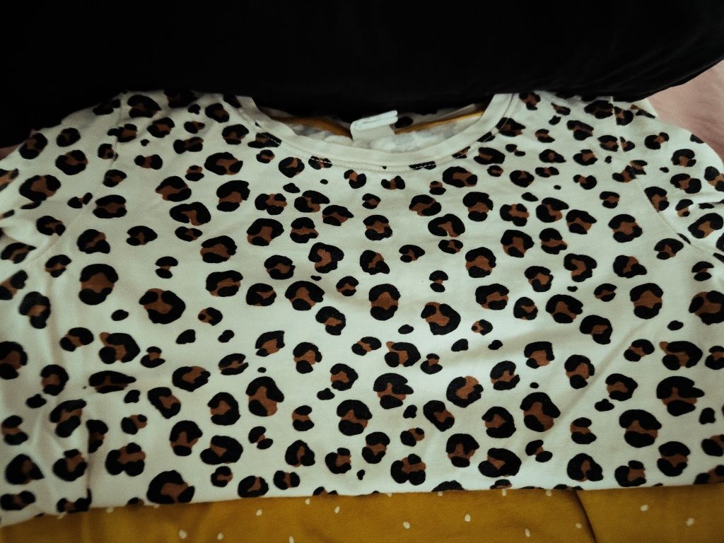 Komplet 5 szt koszulki z długim rękawem h&m 104