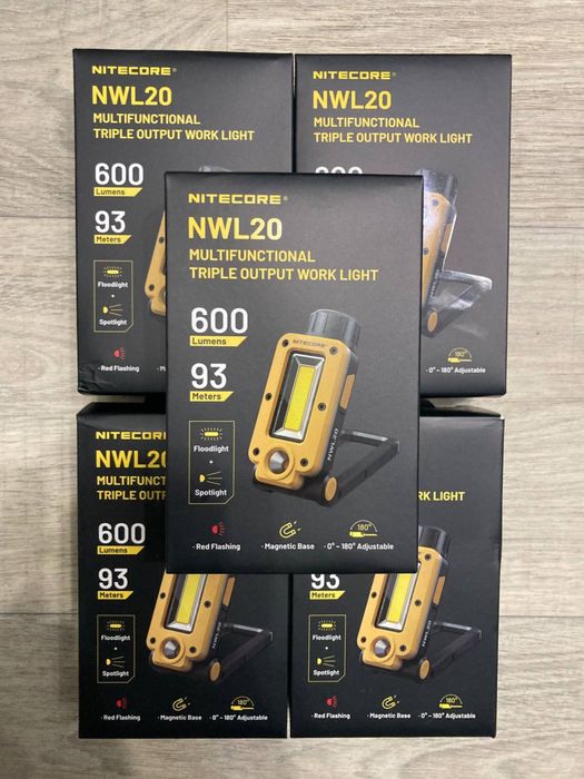 Універсальний ліхтар Nitecore NWL20 з акумулятором