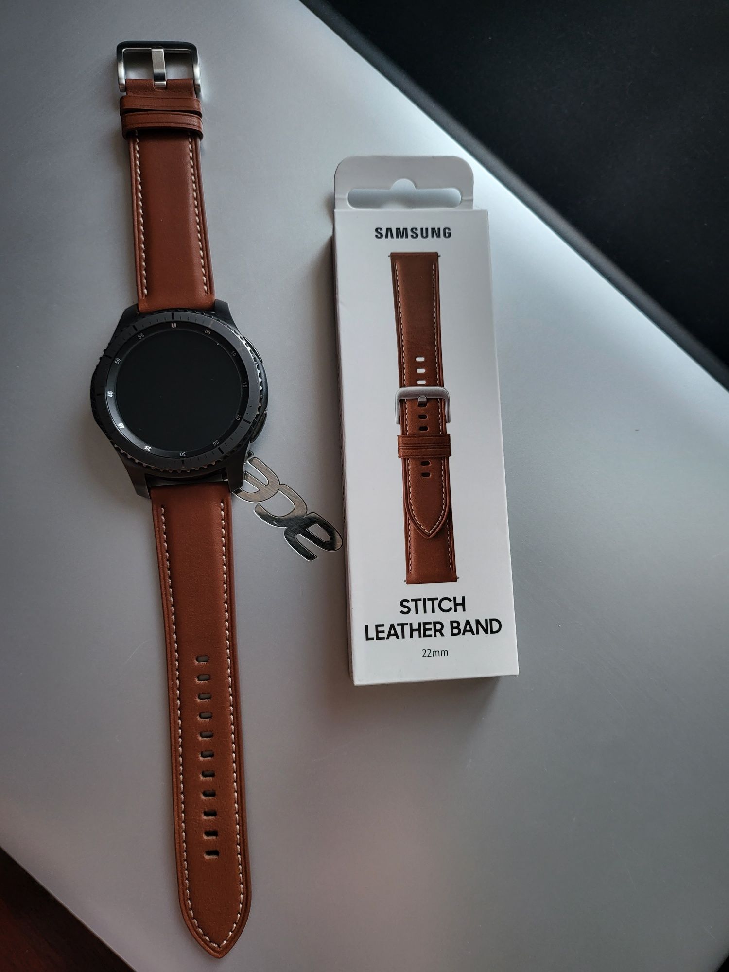 Оригінальний новий шкіряний ремінець для годинника Samsung Stitch Leat