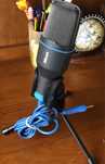 Microfone condensador Trust - minijack 3,5"