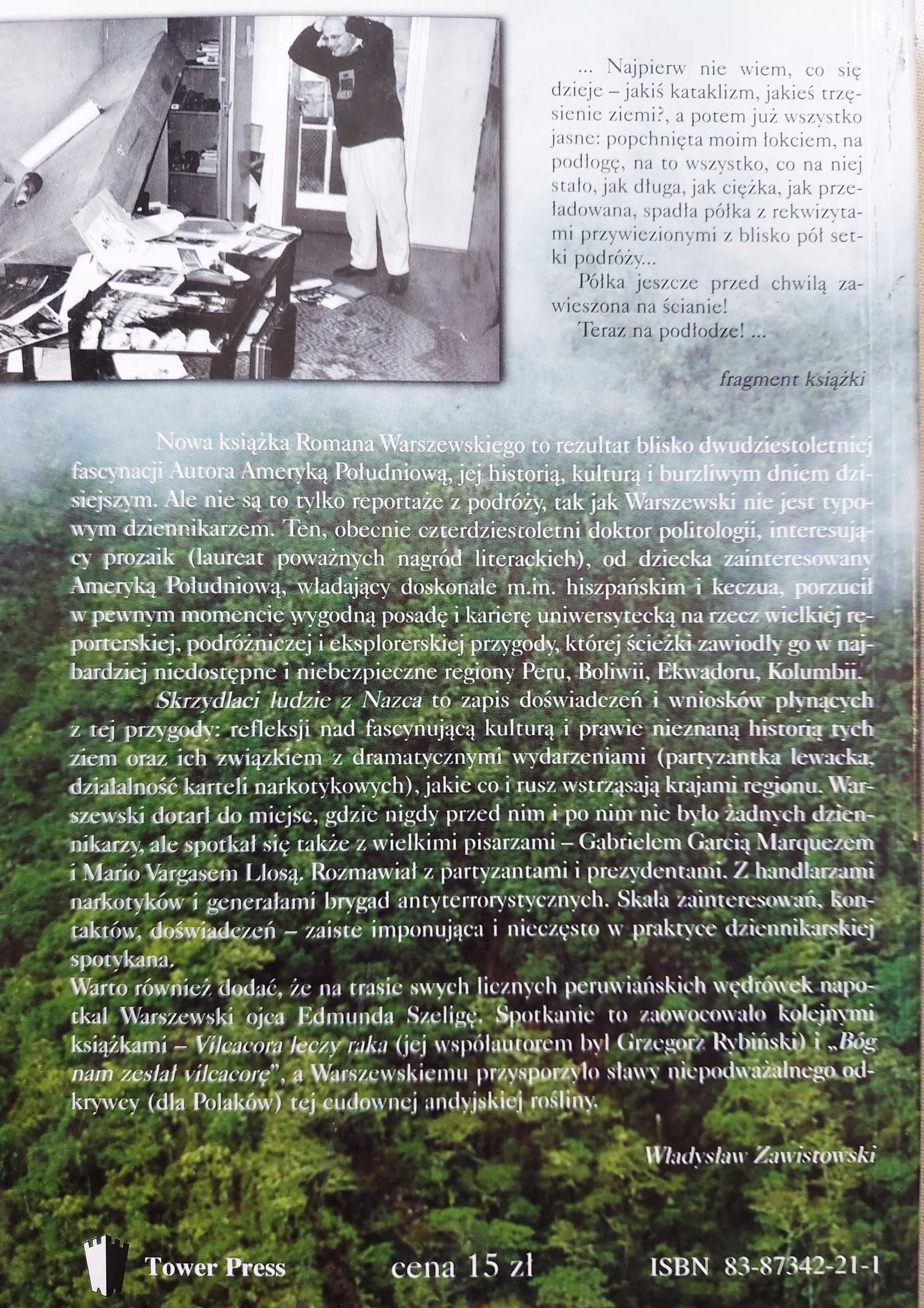 Skrzydlaci i Ludzie z Nazca - Roman Warszewski