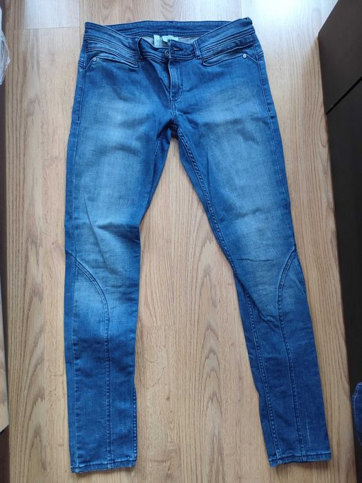 Jeansy damskie Adidas Neo + gratis spodnie Hollister, Next