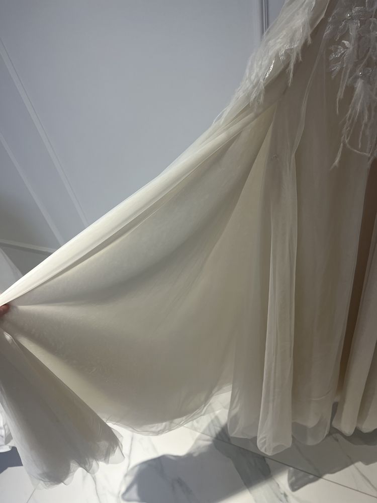 Przepiekna suknia ślubna XS Off White Bridal Sopot