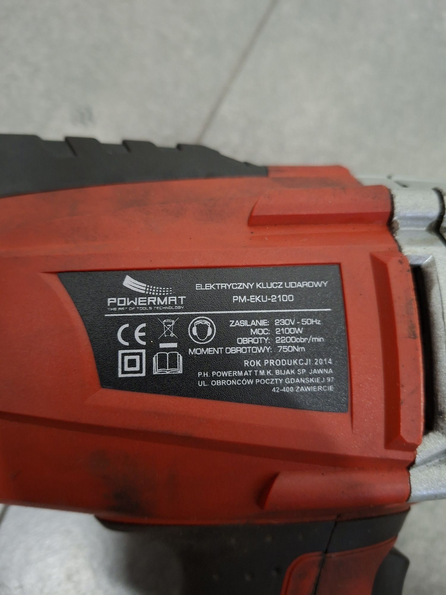 Elektryczny klucz udarowy