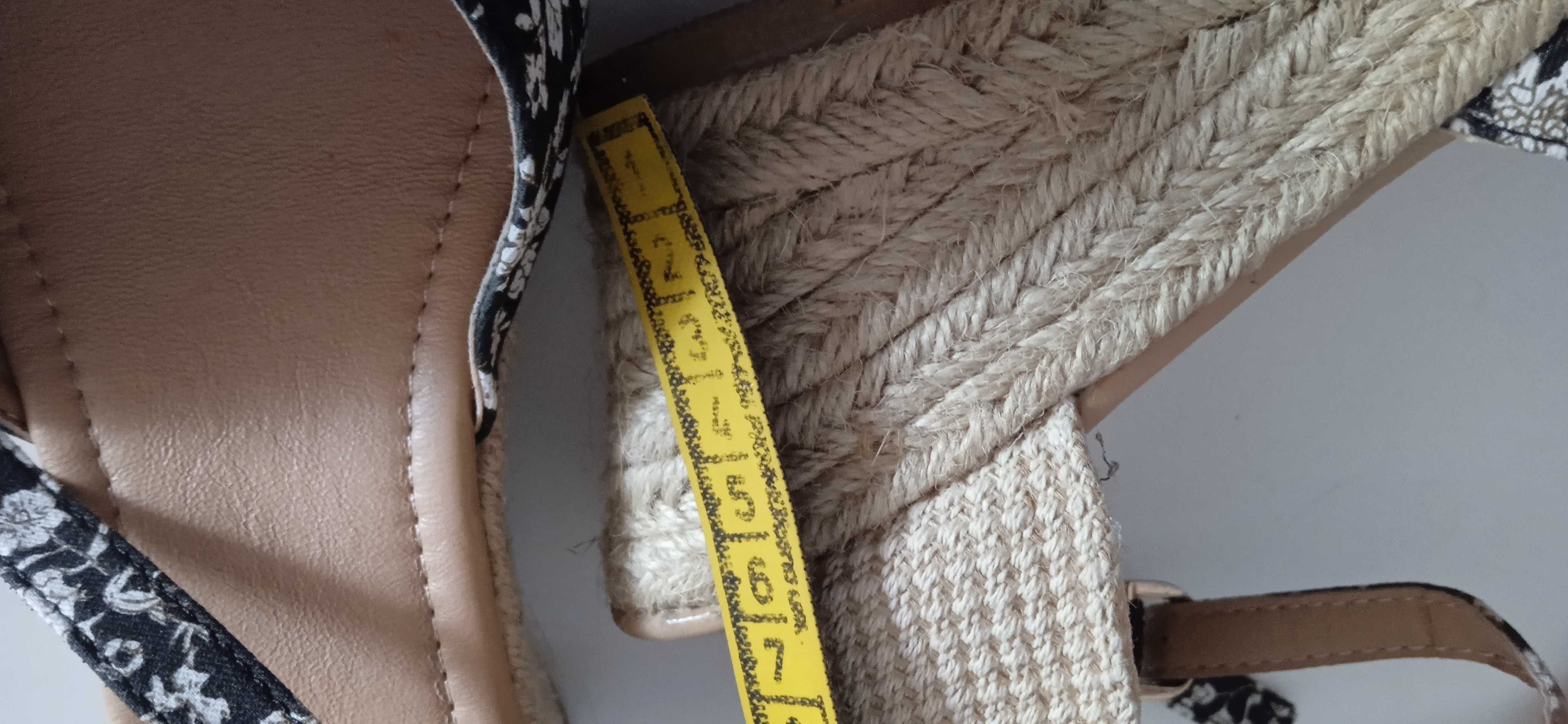 Espadryle kwiaty r.40