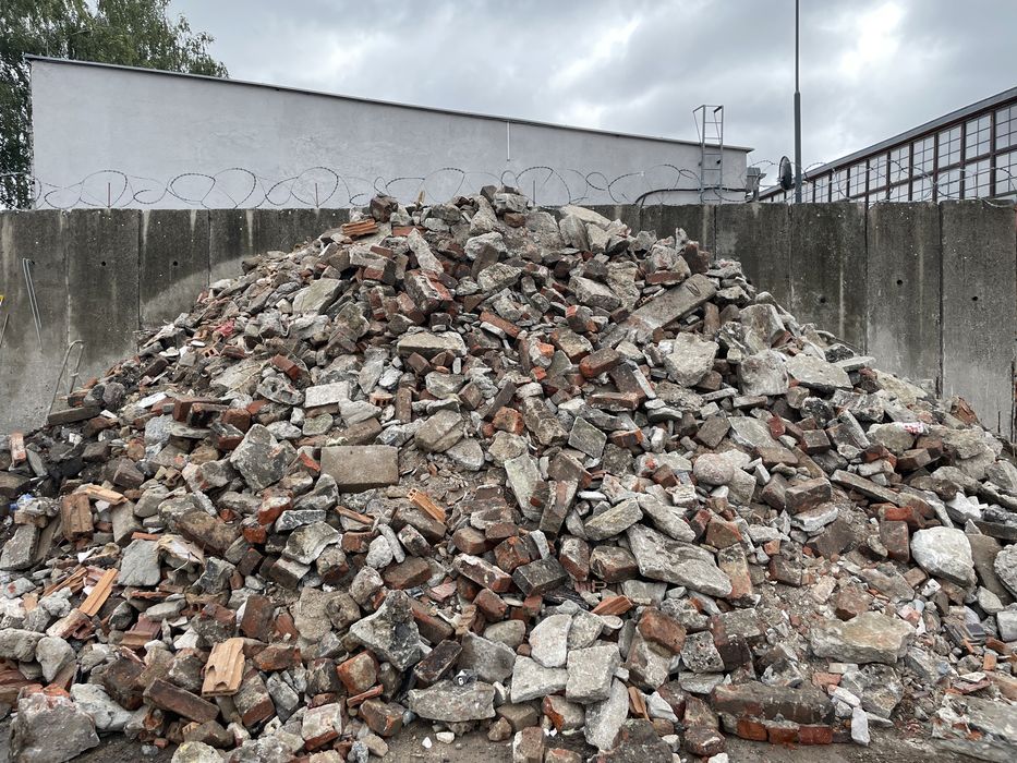 Tanie Kruszywo, gruz czysty do równania, na drogę, na utwardzenie