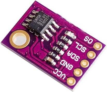 2 x LM75 LM75A Temperatura sensor de alta velocidade I2C