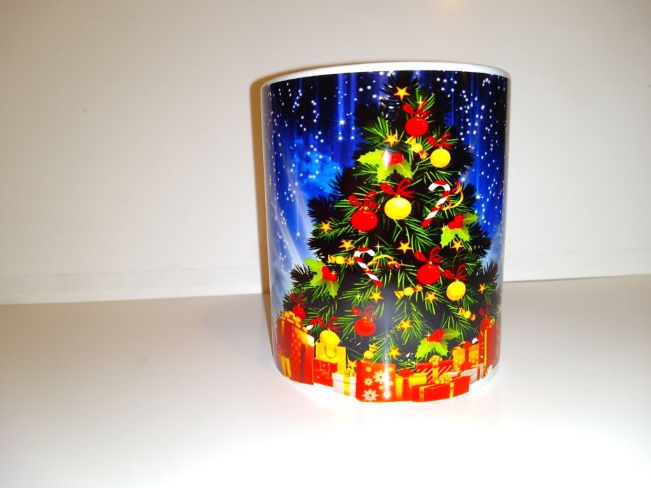Świąteczny piękny kubek