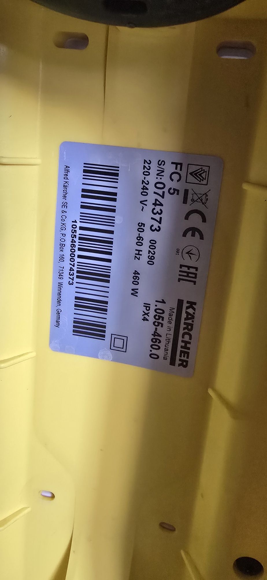 Mop myjąco odkurzajacy Karcher fc 5 Super stan