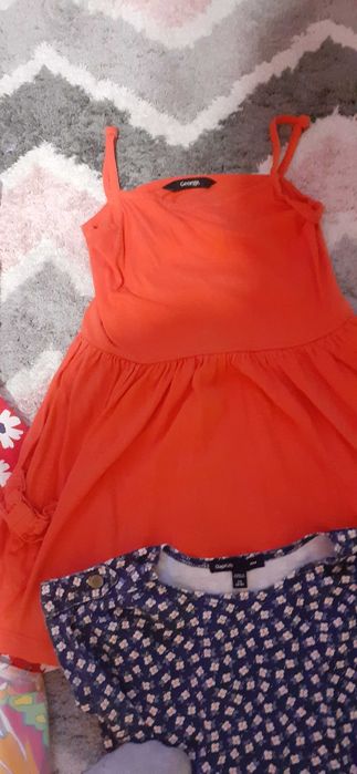 Zestaw 4 sukienek 104-110