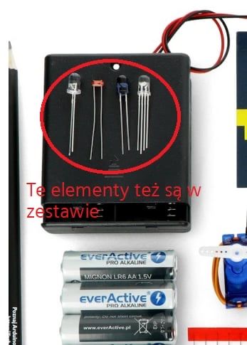 zestaw do kursów Arduino plus podręczniki