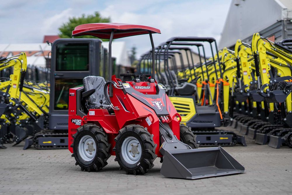 Miniładowarka kołowa KINGWAY H130 PRO silnik RATO