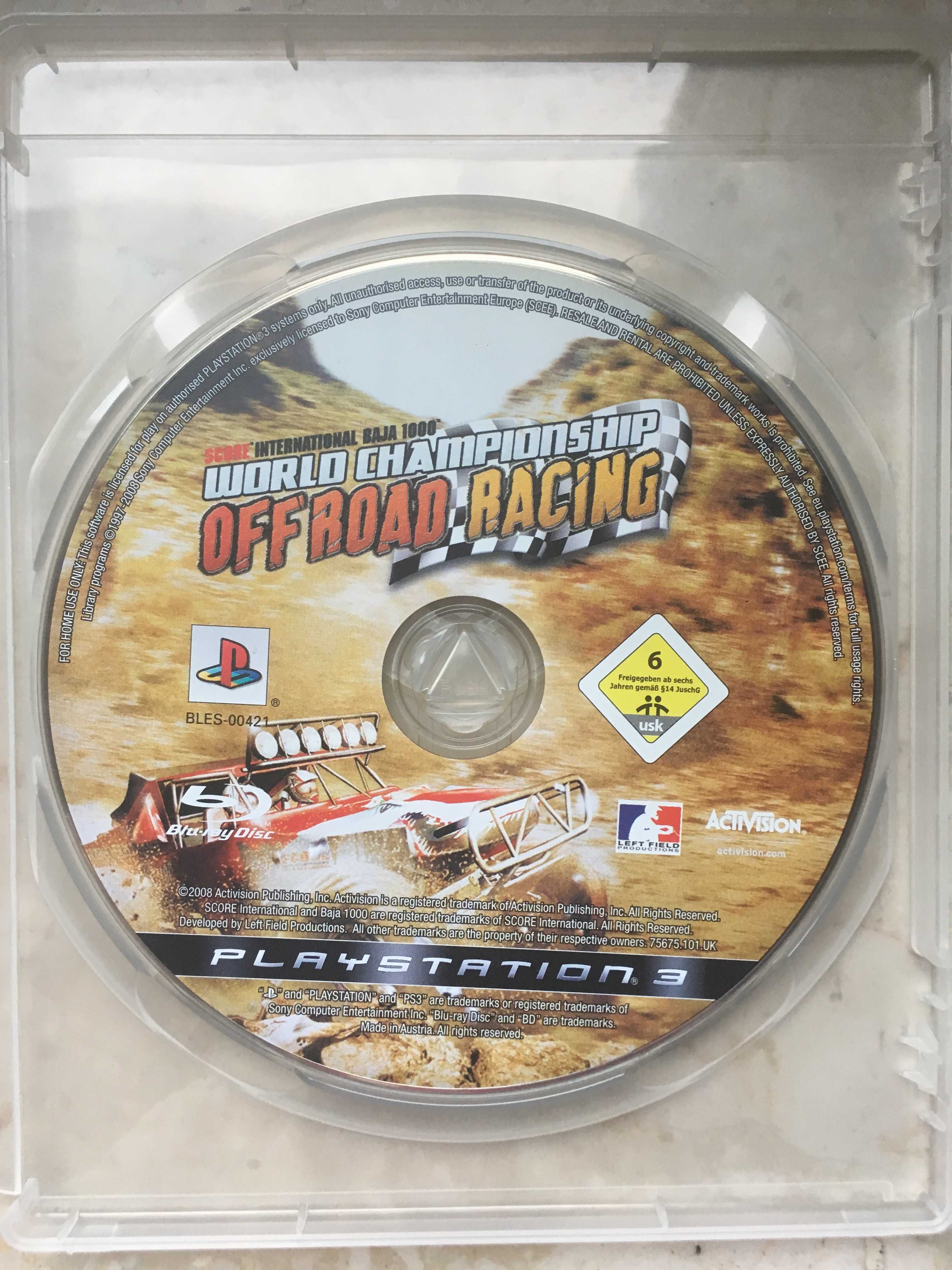 World Championship Off Road Racing PS3 UNIKAT!