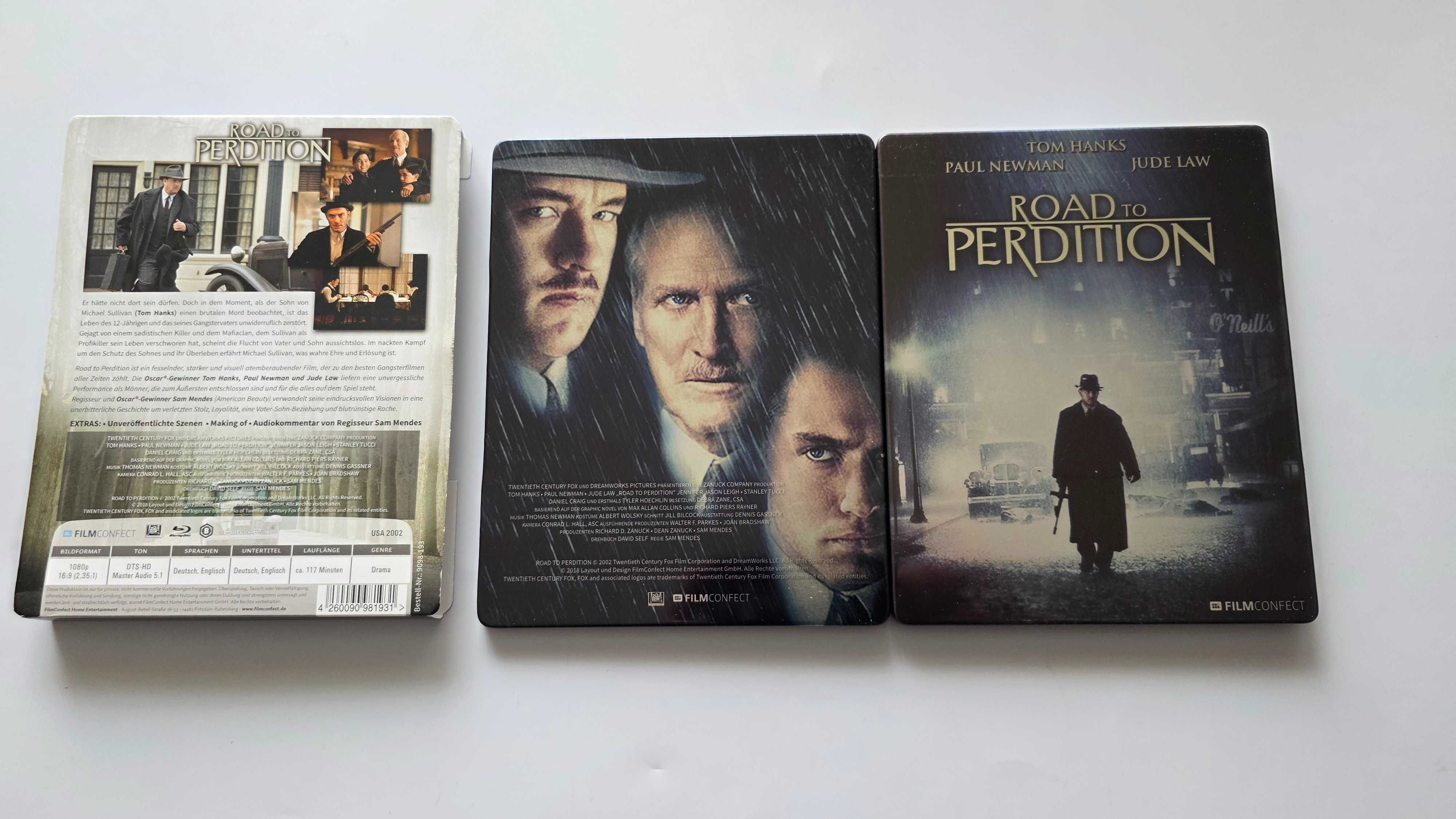 blu ray Droga do zatracenia PL Road to perdition steelbook