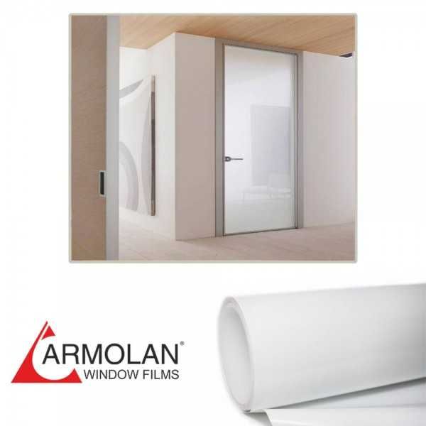Пленка глянцевая на окна и двери Armolan Out White(белая) ширина 1,52м