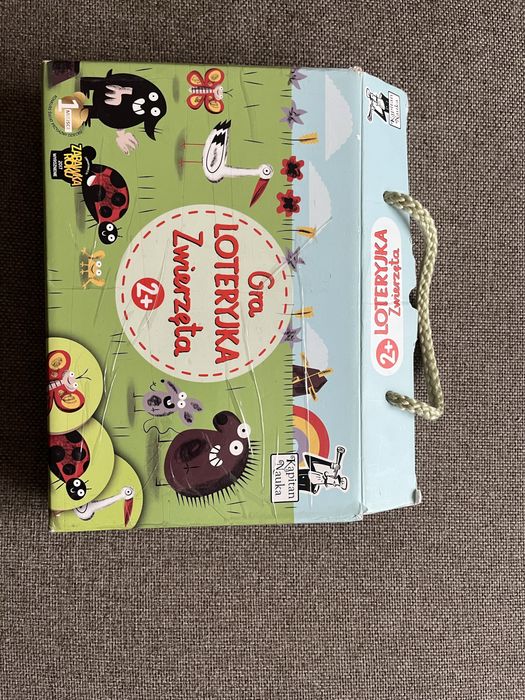 Gra Loteryjka Zwierzęta 2+ Kapitan Nauka - komplet z pudełkiem