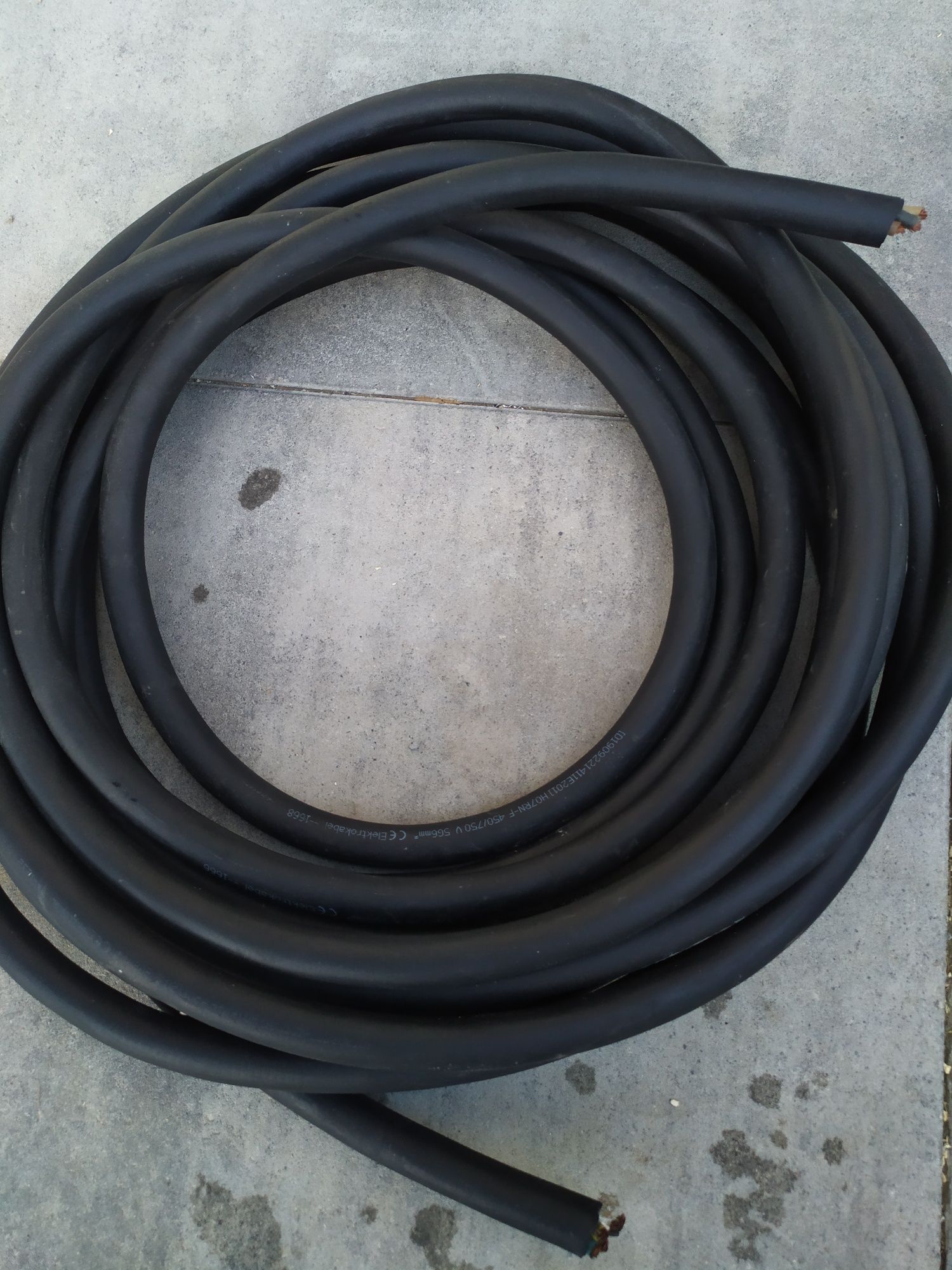 PRZEWÓD Kabel gumowy siłowy 5x6 i 5x 2,5 H07RN-F 750V