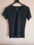 Czarny T-shirt Adidas running roz. S