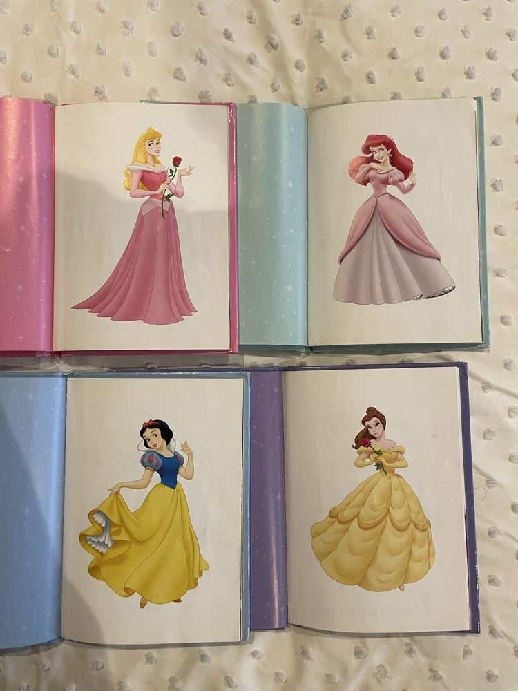 Pack 6 livros Disney princesas Virtudes para cada dia